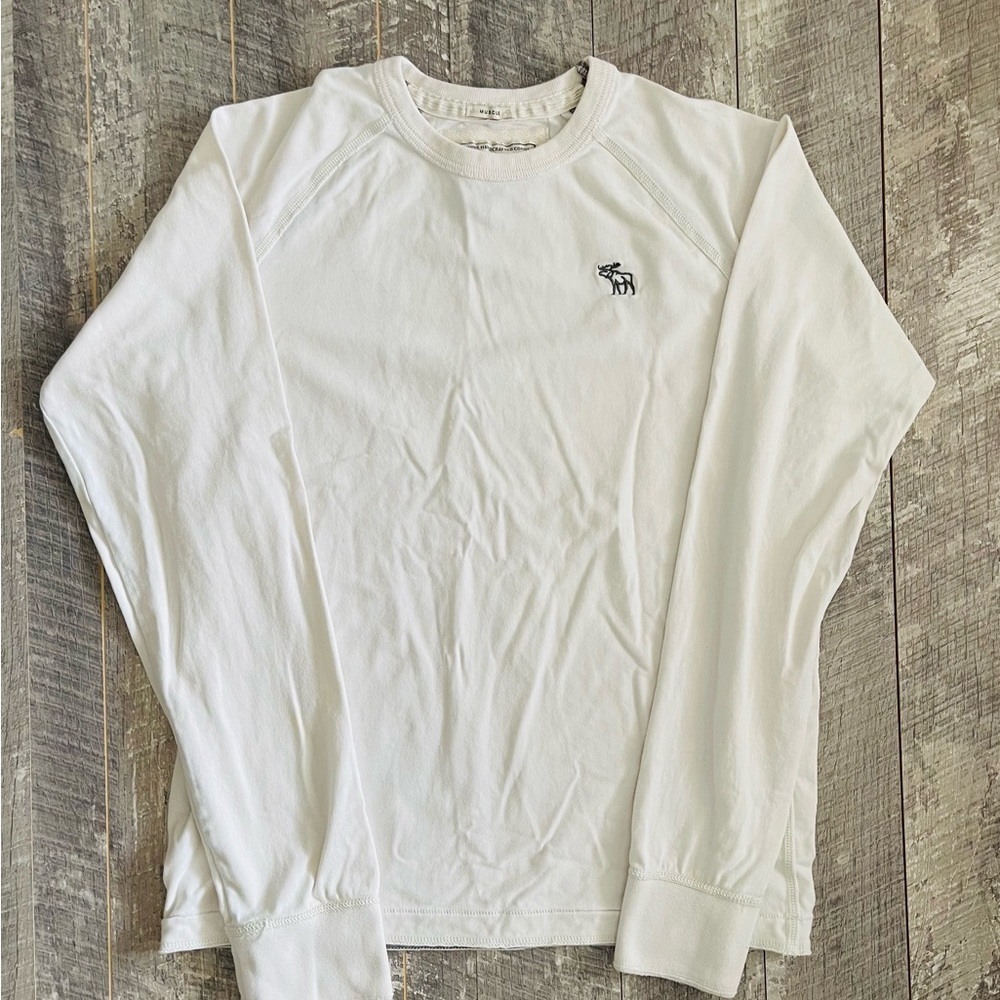 Abercrombie & Fitch Long Sleeve Heavyweight Muscle Shirt - L